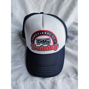 NWT F45 Functional 45 Training Mesh Back Embroidered Snapback Baseball Cap